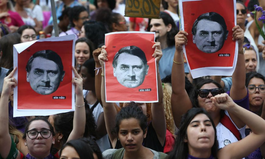 Bolsonaro anuncia que no invitará a su asunción a los presidentes de Venezuela y Cuba