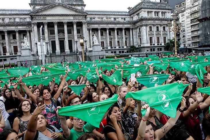 La ola verde llega de nuevo al Congreso