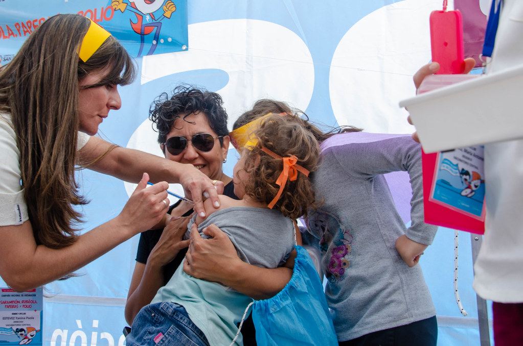 San Juan lanzó la campaña nacional contra el sarampión, rubéola, poliomielitis y paperas
