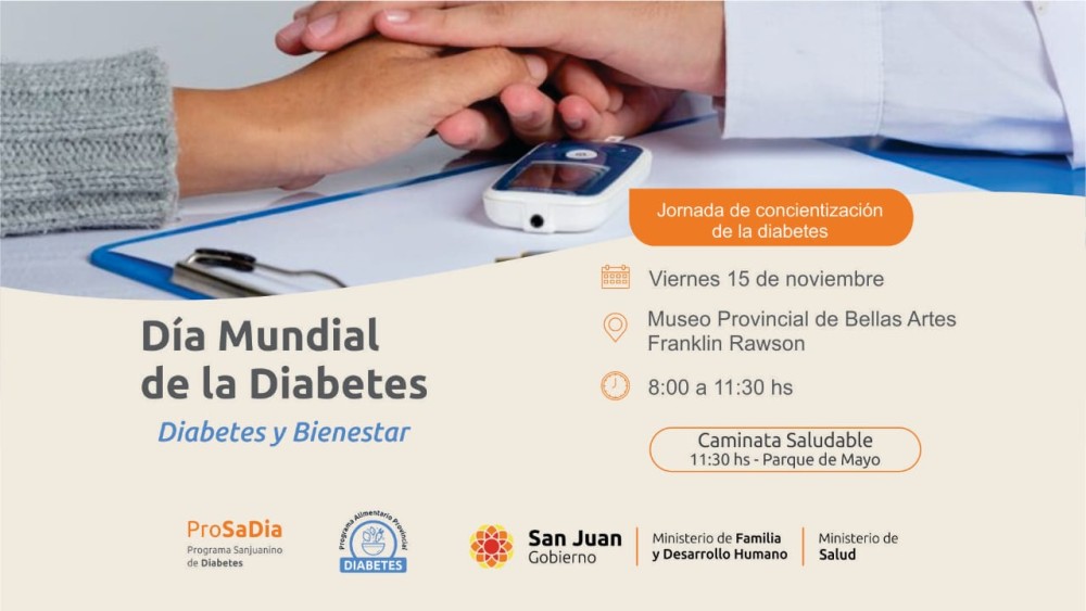 Día Mundial de la Diabetes: organizan jornada de concientización