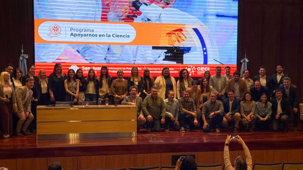 Diez equipos científicos sanjuaninos reciben $150 millones para desarrollar sus proyectos