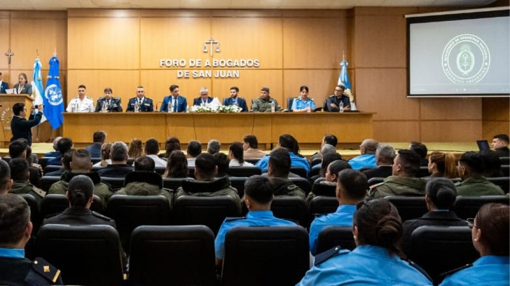 San Juan abrió el Curso Avanzado en la Lucha contra el Narcotráfico