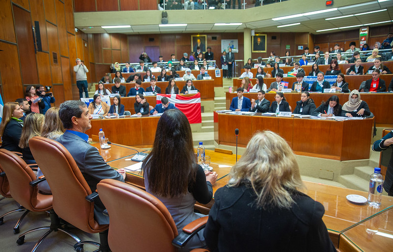 LEGISLATURA SAN JUAN: el Modelo de Naciones Unidas 2025 reunió a más de 150 jóvenes en la Casa de Todos