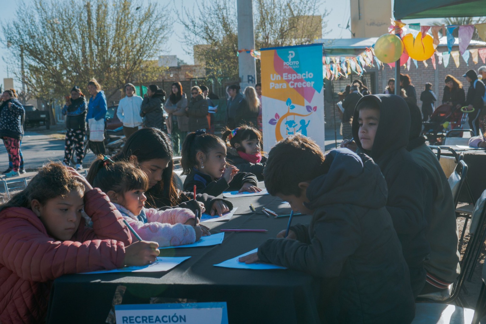 El Municipio de Pocito acerca el Programa de Abordaje Integral Comunitario al Barrio Cruce de los Andes