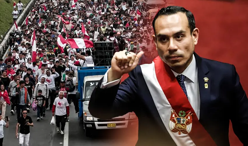 PERU: continúan las protestas tras la destitución de Dina Boluarte en el gobierno de José Jeri