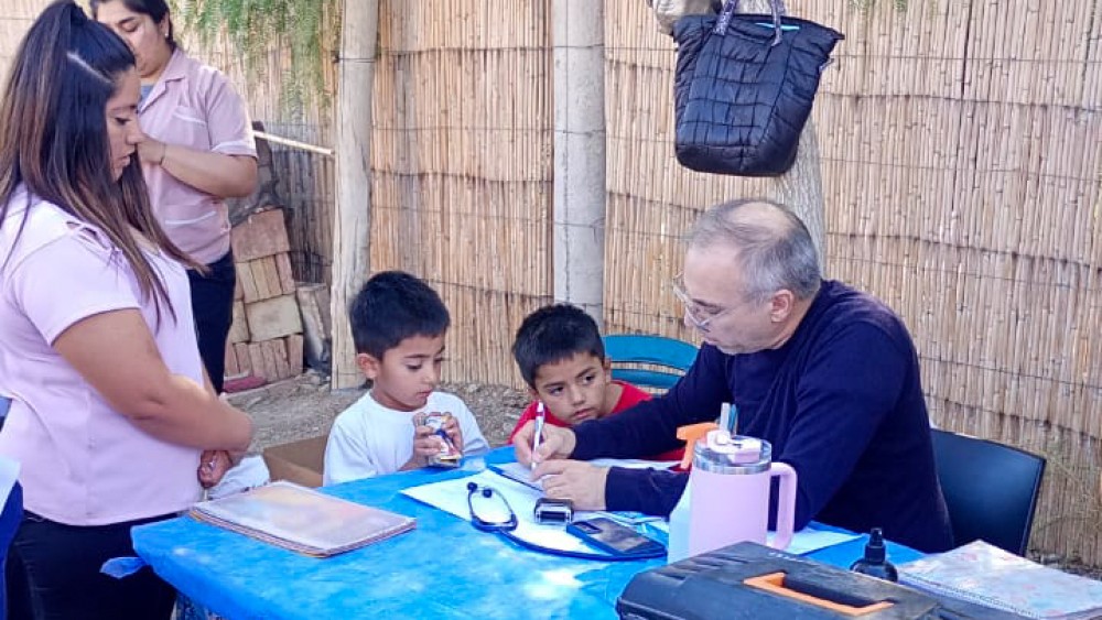 Salud acercó atención y asistencia con un Operativo Sanitario en Pocito