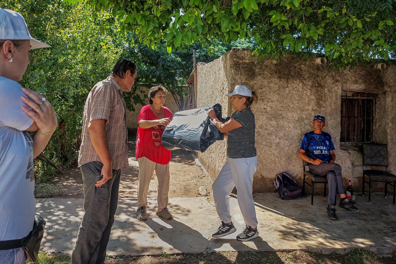 El Municipio de Pocito asistió a más de 2.000 familias