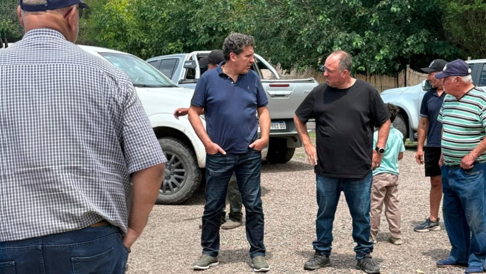 El Gobierno de San Juan relevó daños por granizo en zonas productivas