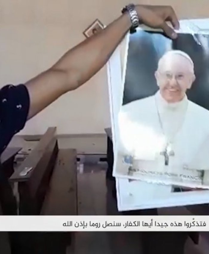 La amenaza del Estado Islámico al Papa: «Estaremos en Roma»