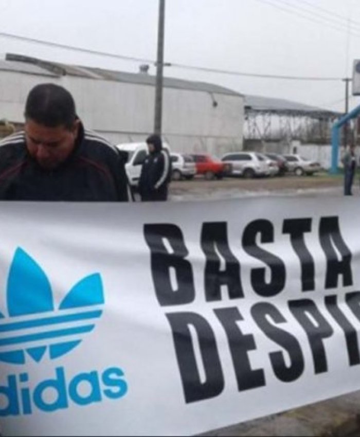 Importaciones: cerró una planta de Adidas, 547 trabajadores en la calle