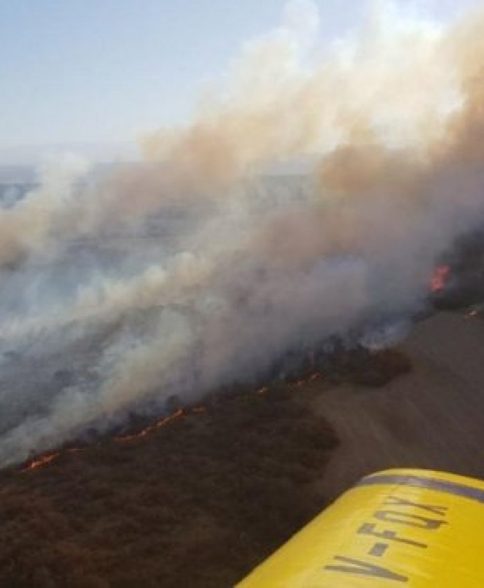 Por hacer un asado quemó 100 hectáreas en Córdoba