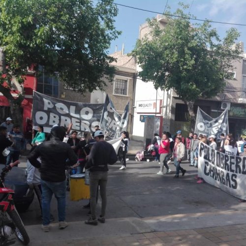Manifestaciones de movimientos sociales en reclamo de alimentos