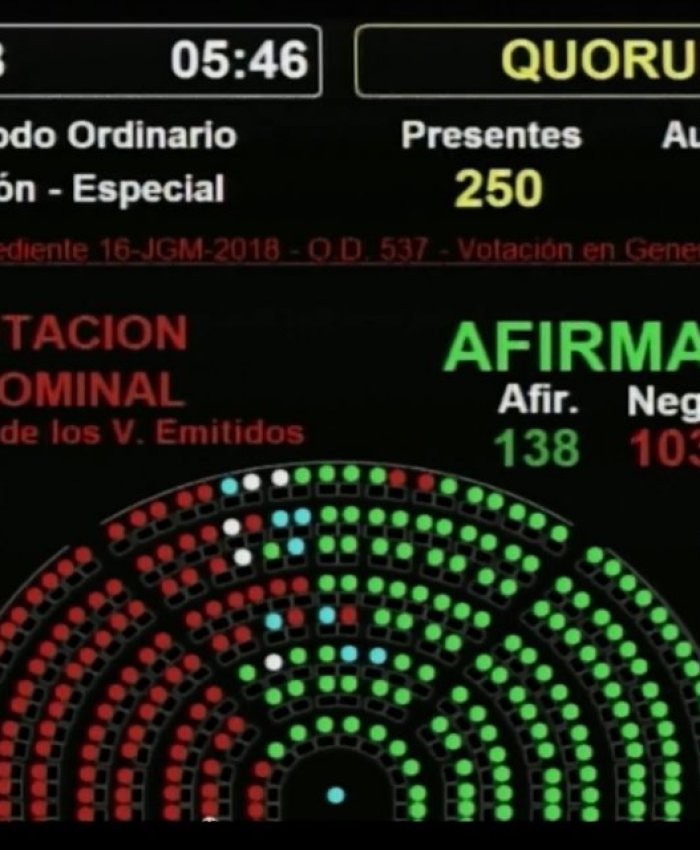 Presupuesto 2019: Uno por uno, quiénes fueron los diputados que votaron a favor
