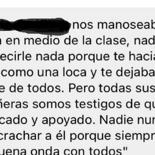 ESCRACHE A LOS HIJOS DEL PORDER: archivan la causa de escrache en redes a supuestos abusadores, el Fiscal del Caso, Raúl Iglesias, dijo que no hay «delito».