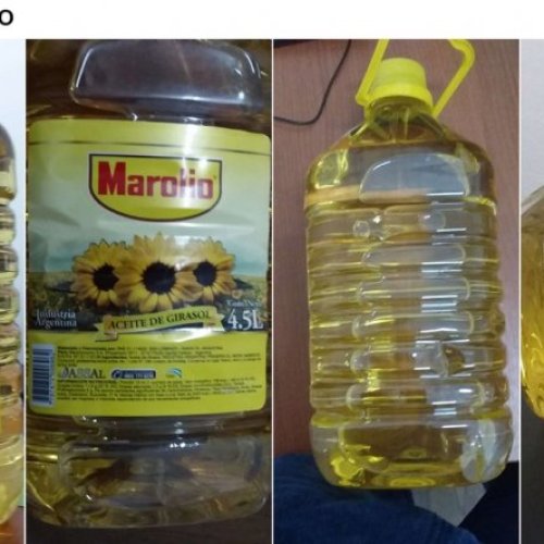 ANMAT retiró por falsificación conocido aceite y prohibió un chocolate