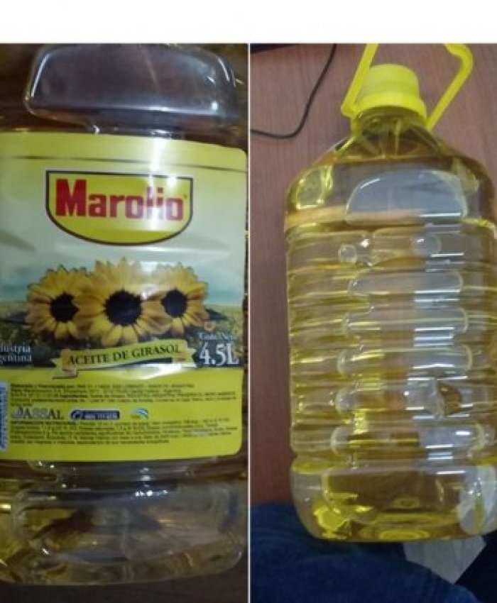ANMAT retiró por falsificación conocido aceite y prohibió un chocolate
