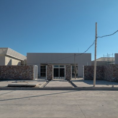 Las obras del nuevo hospital de Angaco están en su etapa final de ejecución