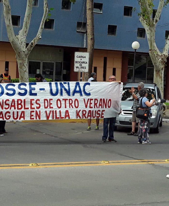 SAN JUAN SI AGUA: en estos momentos vecinos del departamento Rawson reclaman frente a OSSE por un servicio tan vital como el agua
