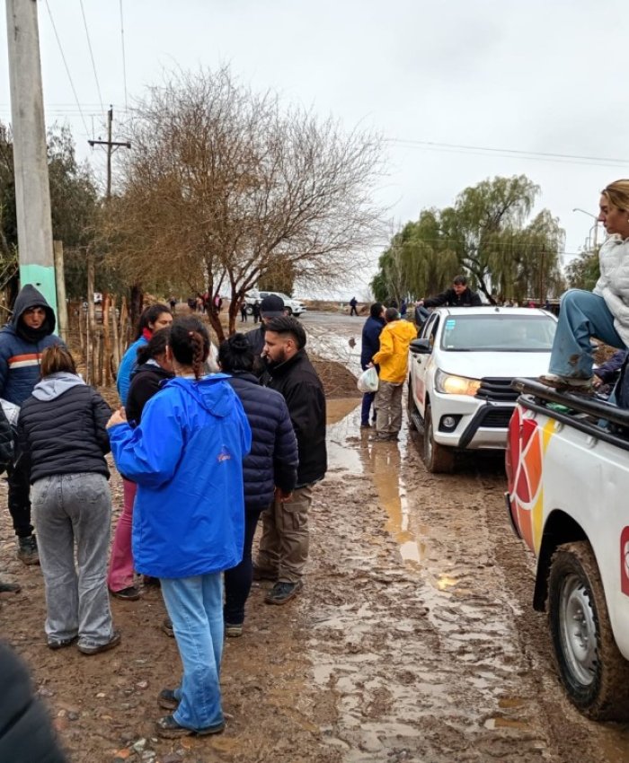 Trabajo interministerial para asistir a las familias afectadas por las lluvias