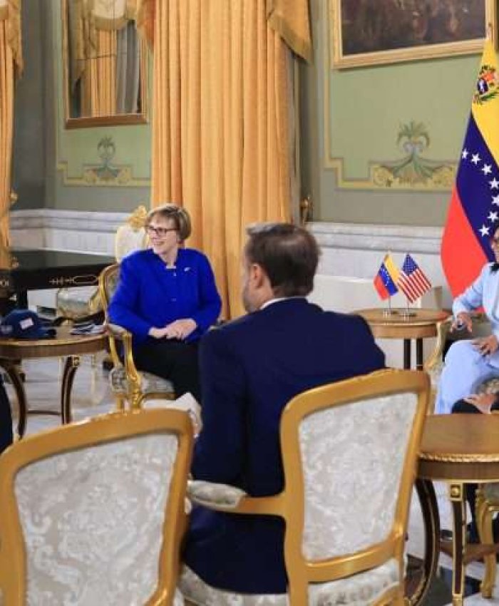 VENEZUELA: Delcy Rodriguez recibe al Comité de Relaciones Exteriores del Senado de EEUU