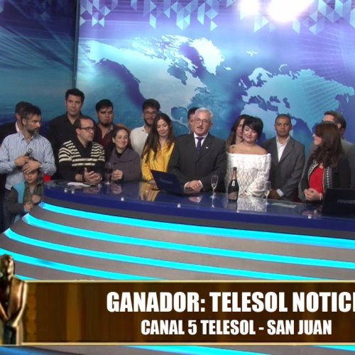 Telesol es de oro: así recibieron los sanjuaninos al equipo periodístico ganador del Martín Fierro de Oro