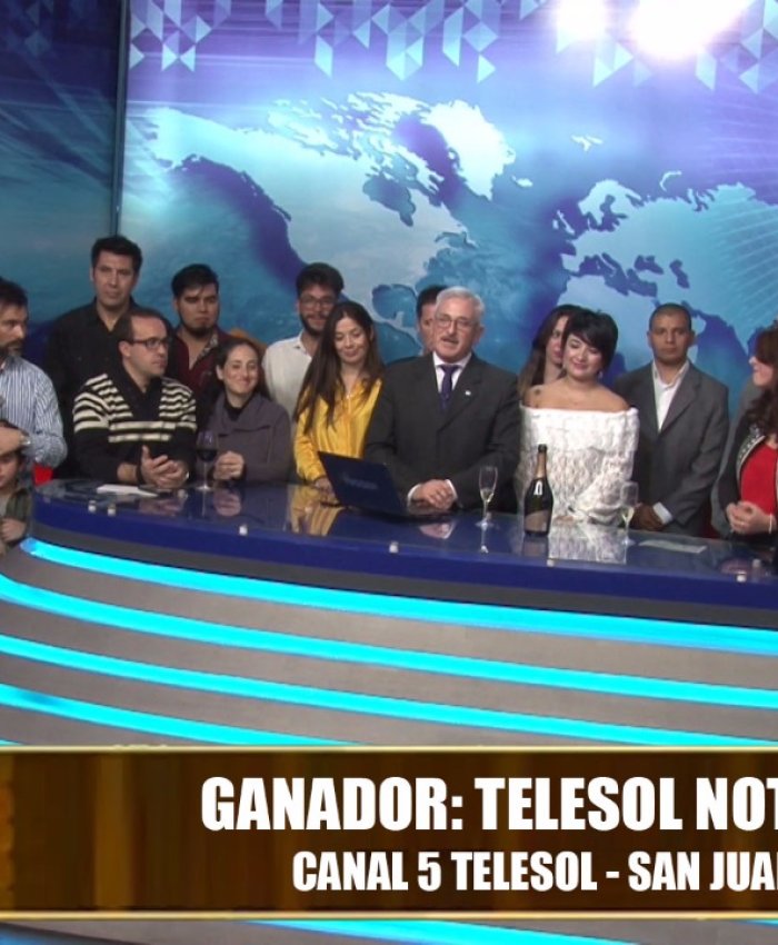Telesol es de oro: así recibieron los sanjuaninos al equipo periodístico ganador del Martín Fierro de Oro