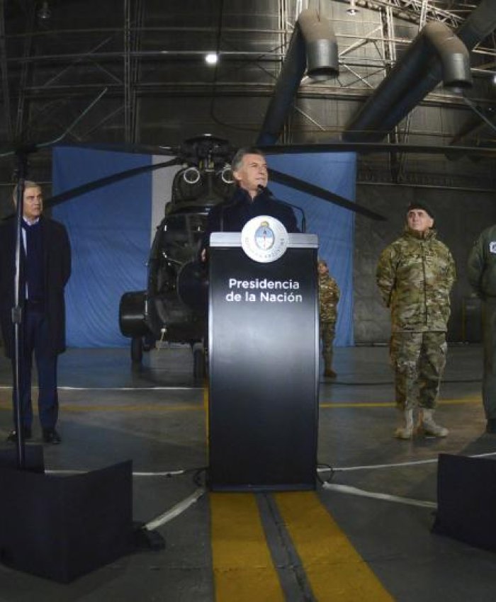Las Fuerzas Armadas con tareas de seguridad interior: Macri quiere reformar el sistema de defensa nacional