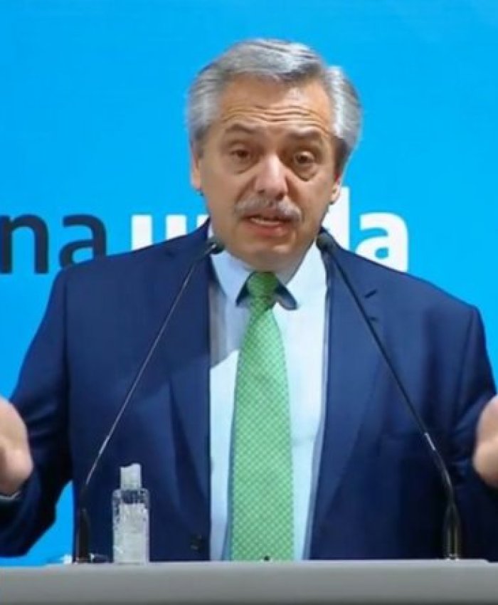 Coronavirus: Alberto Fernández anunció la cuarentena obligatoria