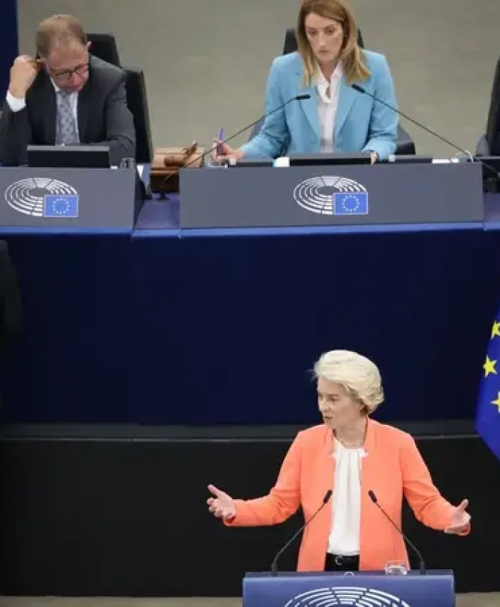 La presidenta de la Comisión Europea, Ursula von der Leyen.