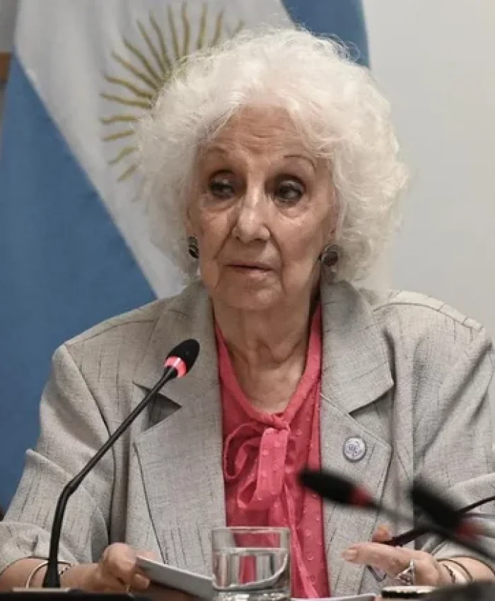Estela de Carlotto, contra el gobierno de Milei: «Si nos pudieran matar, lo harían»