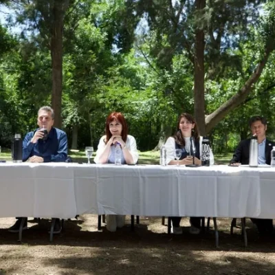 Unidad del PJ: arrancó la reunión entre Cristina, Massa y Kicillof