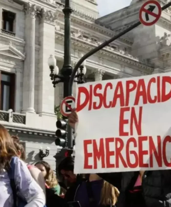 Organizaciones marchan este martes al Congreso contra el veto de Milei a la Ley de Emergencia en Discapacidad