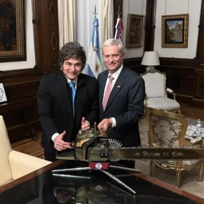 LA CORDILLERA UNIDA POR LA DERECHA: Milei recibió a José Antonio Kast en la Casa Rosada