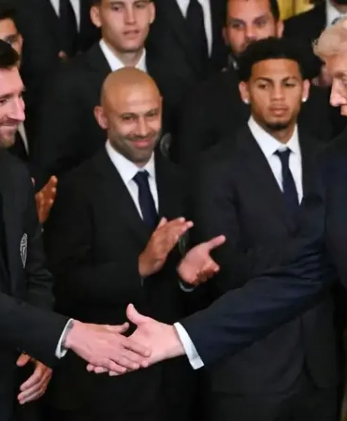 Lionel Messi fue a la Casa Blanca y se sacó una foto con Donald Trump