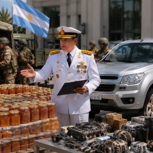 Las Fuerzas Armadas pagan con fruta: el Ejército no tiene plata para repuestos y licita 70 toneladas de membrillo por una camioneta