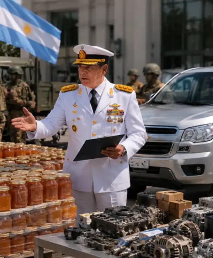 Las Fuerzas Armadas pagan con fruta: el Ejército no tiene plata para repuestos y licita 70 toneladas de membrillo por una camioneta