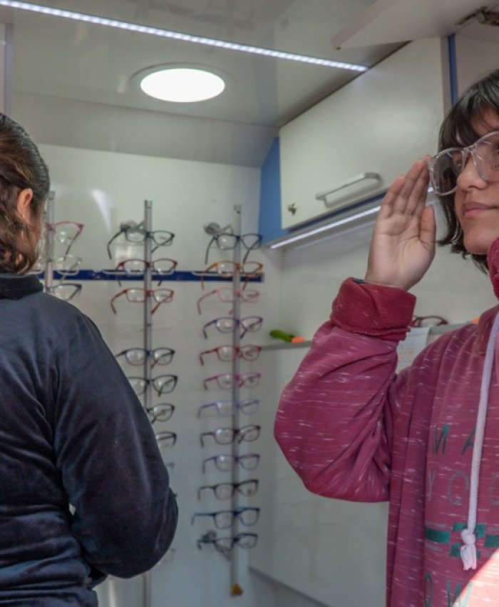 Se extiende una semana el operativo oftalmológico para niños y adolescentes