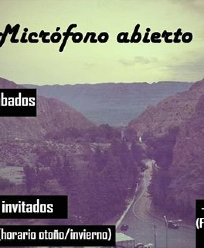 Feria de Las Pulgas: Micrófono Abierto