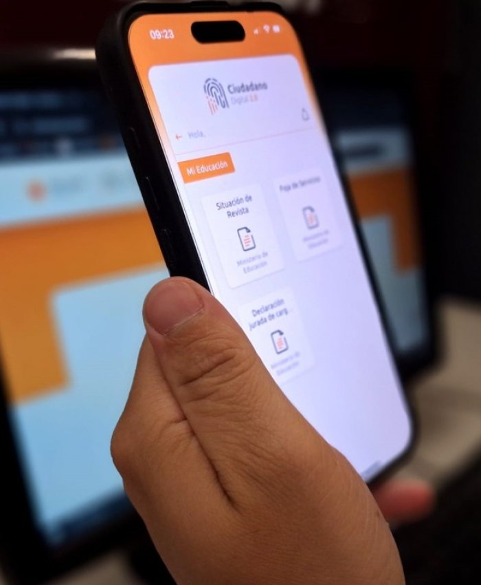 Se informan los trámites docentes que se pueden hacer con la app Ciudadano Digital