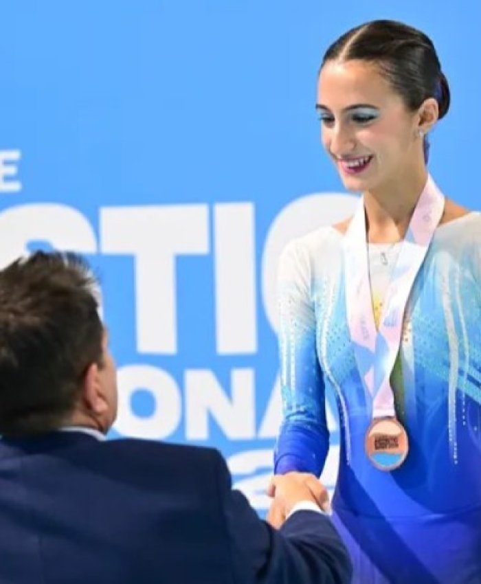 Sara Toia, la joven patinadora sanjuanina que va por un sueño mundial
