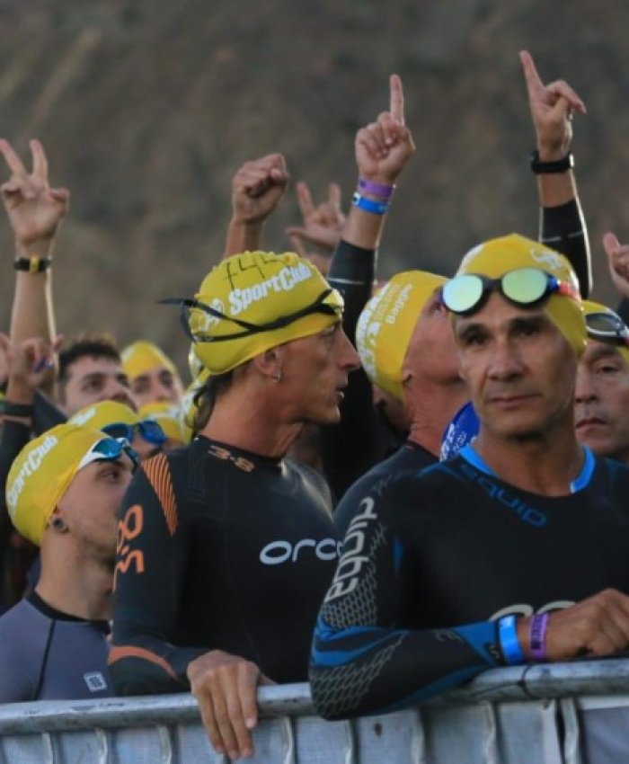 Atletas de todo el mundo disfrutaron del Ironman 70.3 en San Juan