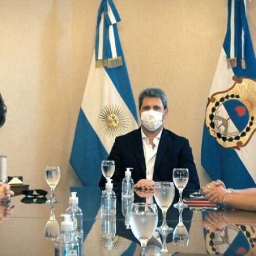 Sergio Uñac se reunió con la ministra de Salud de la Nación, Carla Vizzotti