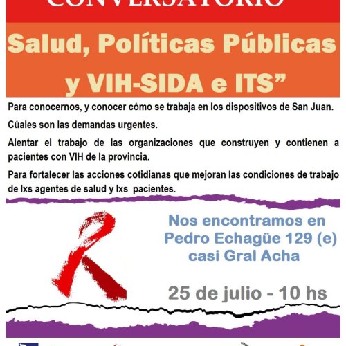 Conversatorio: Salud, políticas públicas y VHI-SIDA e ITS