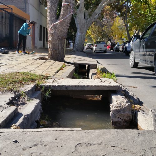 Capital: Acequias y cordones en mal estado