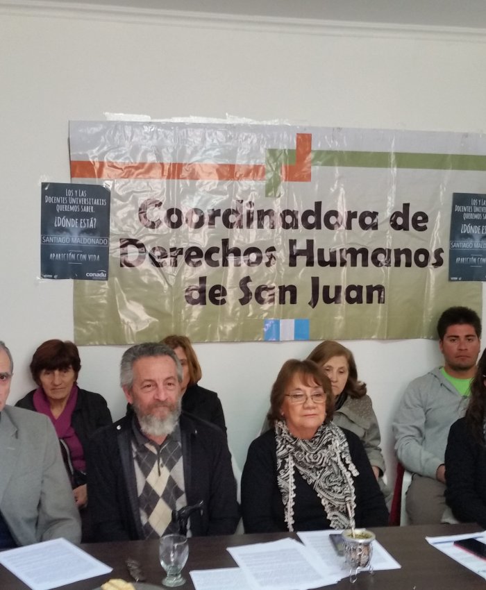 Violencia Institucional: la Coordinadora ddhh San Juan brindó una conferencia al respecto. (Mira el video)