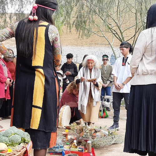 <strong>EN LA COAXA UTU SE CELEBRÓ EL DIA DE LA <em>TETAK PEKNE</em> (MADRE TIERRA)</strong>
