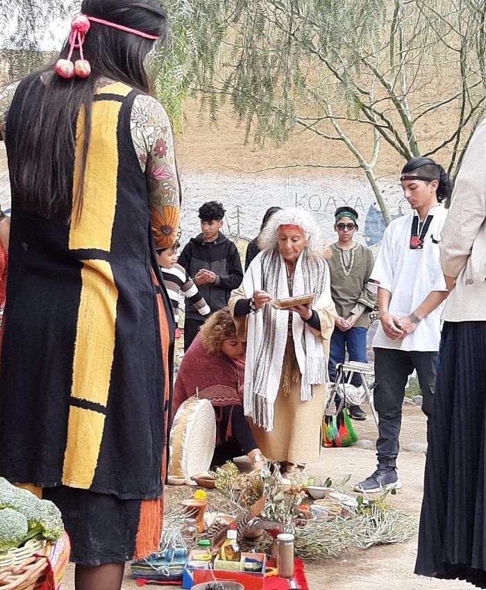 <strong>EN LA COAXA UTU SE CELEBRÓ EL DIA DE LA <em>TETAK PEKNE</em> (MADRE TIERRA)</strong>