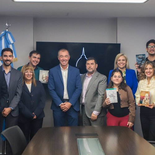 Escritores sanjuaninos visitaron las bibliotecas Nacional y del Congreso de la Nación