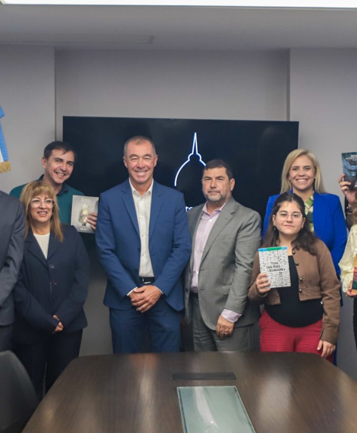 Escritores sanjuaninos visitaron las bibliotecas Nacional y del Congreso de la Nación
