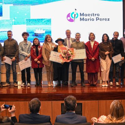 La Cámara de Diputados entregó la Mención de Honor Maestro Mario Pérez 2024